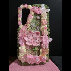 Floral Garden Flatback Application Decoden Phone Case (Any Phone Model)