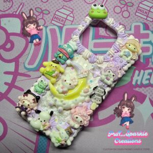 Sanrio Dream Flatback Application Decoden Phone Case (Any Phone Model)