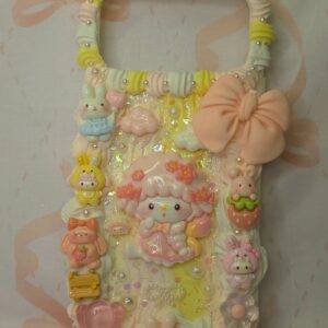 Spring My Sweet Piano Flatback Application Decoden Phone Case (Any Phone Model)