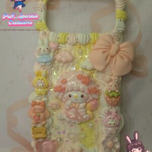 Spring My Sweet Piano Flatback Application Decoden Phone Case (Any Phone Model)