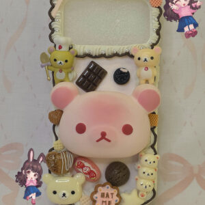 Squishy Korilakumma Flatback Application Decoden Phone Case (Any Phone Model)