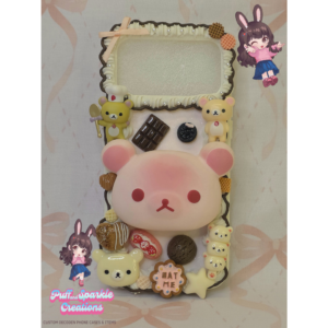 Squishy Korilakumma Flatback Application Decoden Phone Case (Any Phone Model)