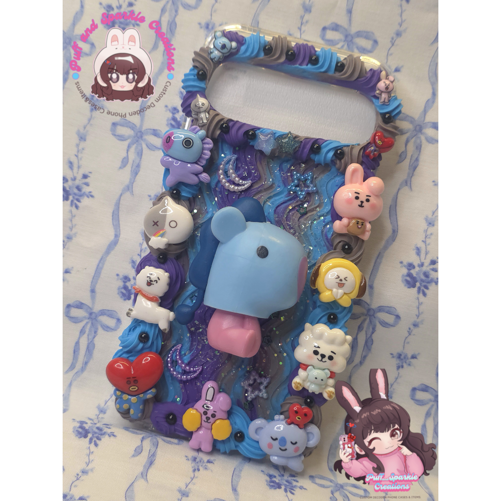 BT21 Jhope Flatback Application Decoden Phone Case (Any Phone Model) - Image 3