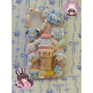Dessert Cinnamoroll Flatback Application Decoden Phone Case (Any Phone Model)