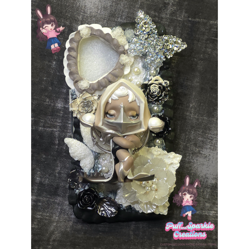 Skullpanda "The Disgust" 3D Doll Flatback Application Decoden Phone Case (Any Phone Model)