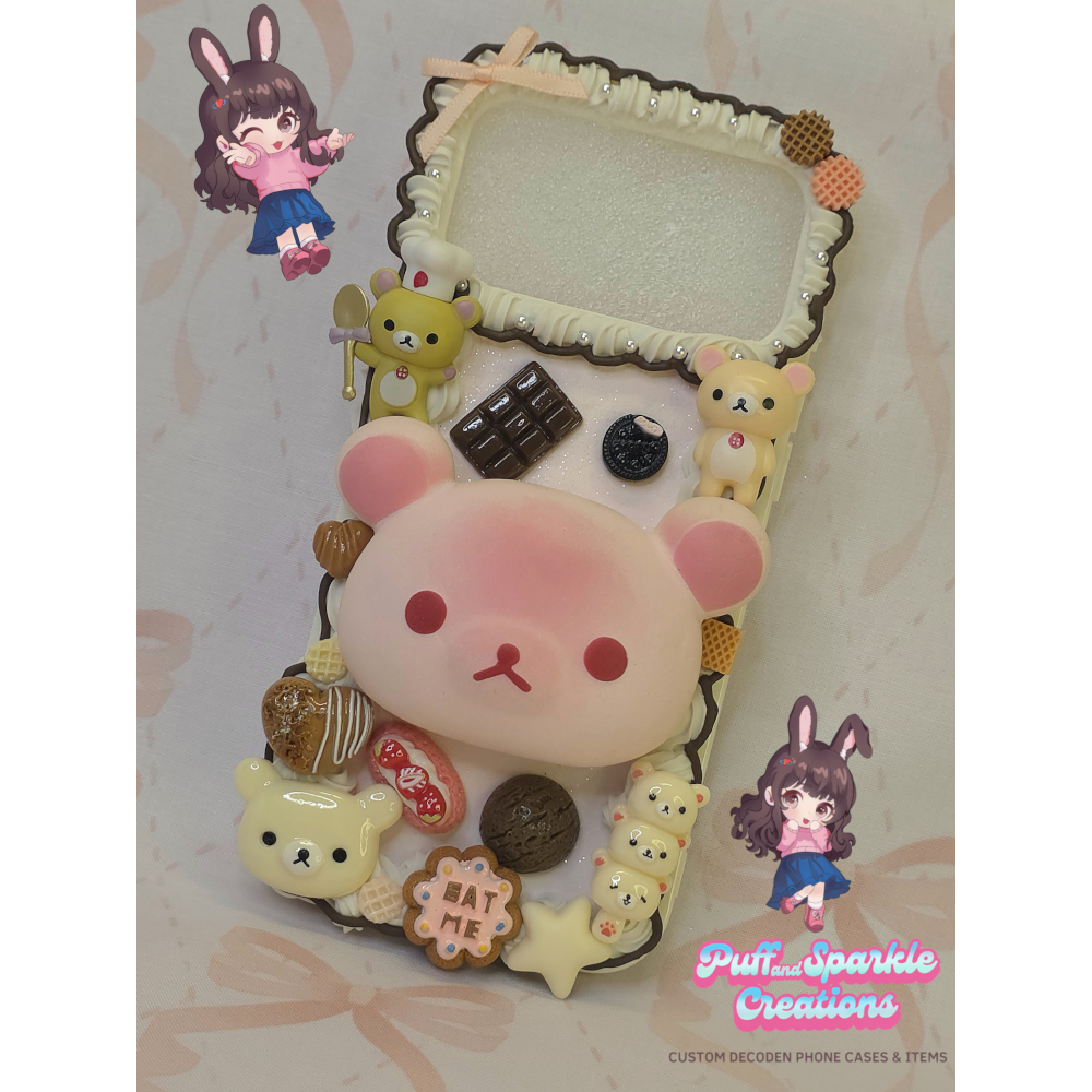 Squishy Korilakumma Flatback Application Decoden Phone Case (Any Phone Model) - Image 3