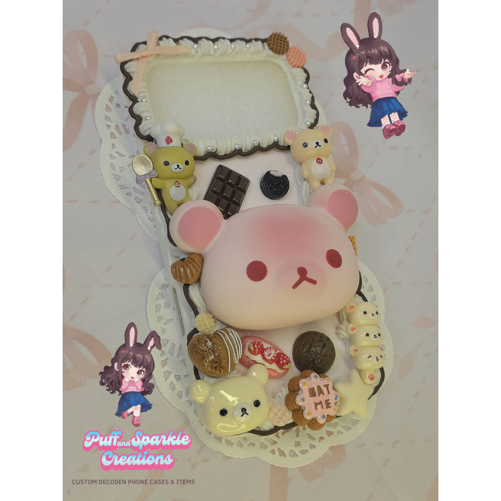 Squishy Korilakumma Flatback Application Decoden Phone Case (Any Phone Model) - Image 4