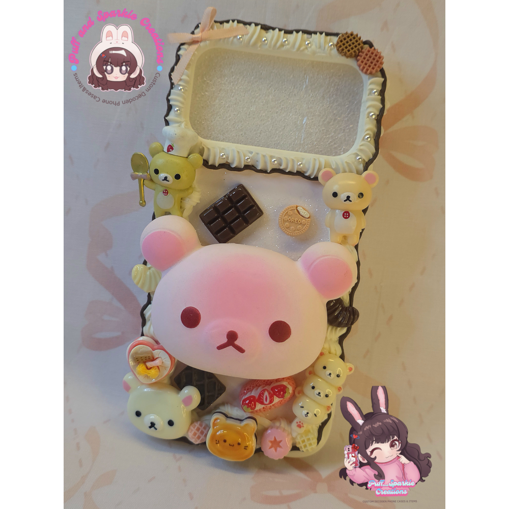 Squishy Korilakumma Flatback Application Decoden Phone Case (Any Phone Model) - Image 5