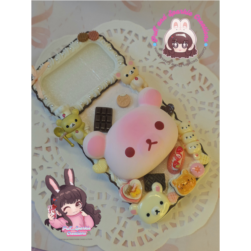 Squishy Korilakumma Flatback Application Decoden Phone Case (Any Phone Model) - Image 6