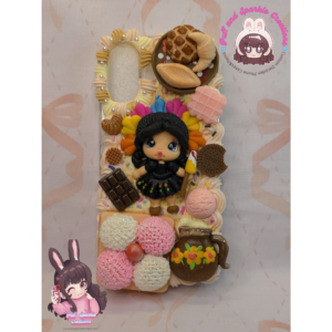 Mexican Doll Flatback Application Decoden Phone Case (Any Phone Model)