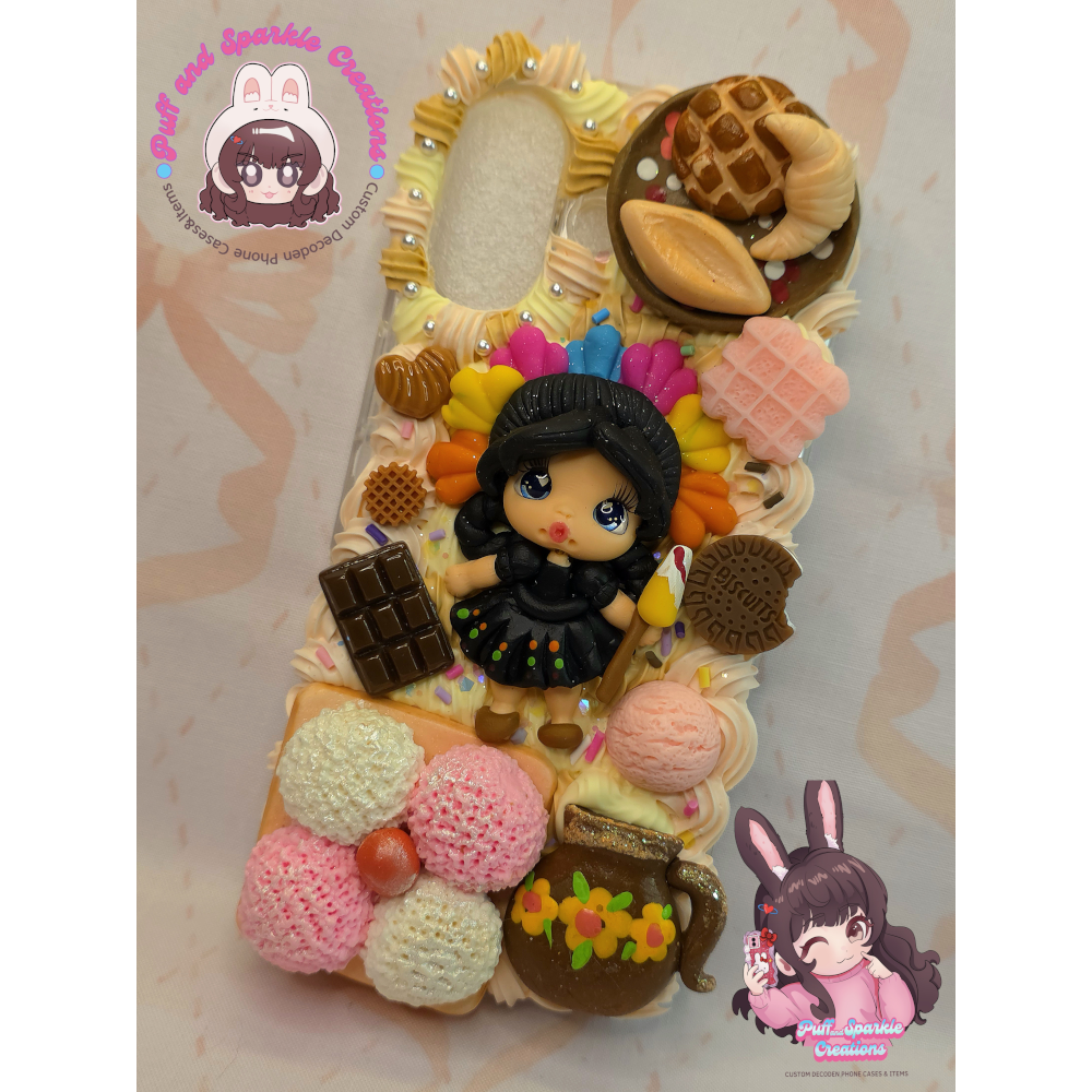 Mexican Doll Flatback Application Decoden Phone Case (Any Phone Model) - Image 2