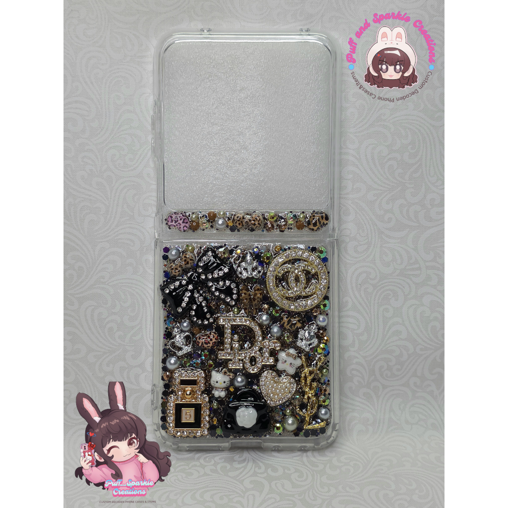 Black and Gold Themed DecoBling XXL Resin Phone Case (Any Phone Model) - Image 6