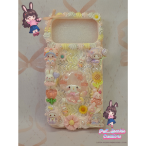 Spring My Sweet Piano Flatback Application Decoden Phone Case (Any Phone Model)