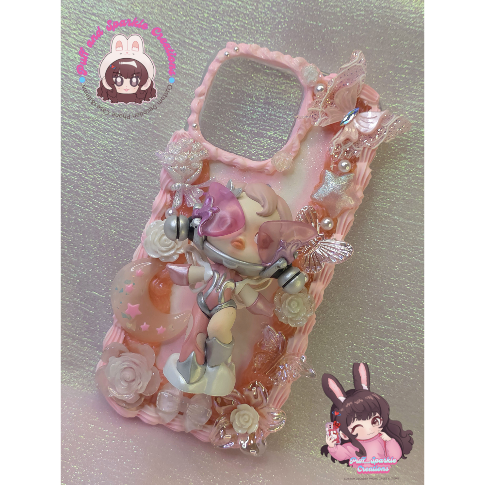 Skullpanda "The Ecstacy" 3D Doll Flatback Application Decoden Phone Case (Any Phone Model) - Image 3