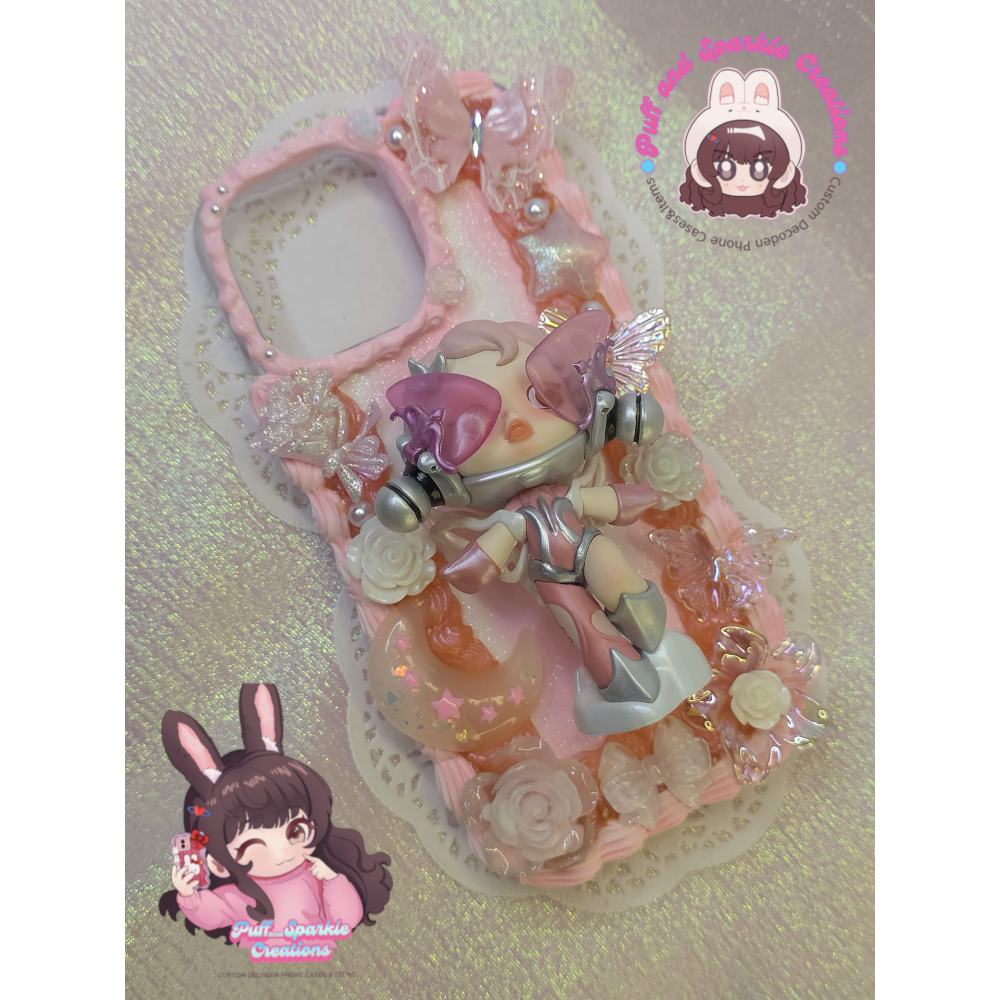 Skullpanda "The Ecstacy" 3D Doll Flatback Application Decoden Phone Case (Any Phone Model) - Image 2
