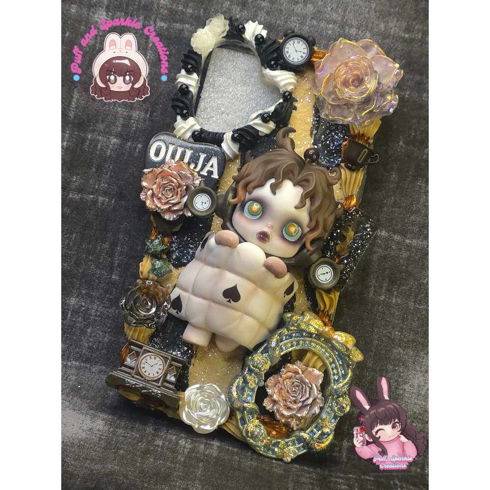 Skullpanda "Sleepless" 3D Doll Flatback Application Decoden Phone Case (Any Phone Model) - Image 2
