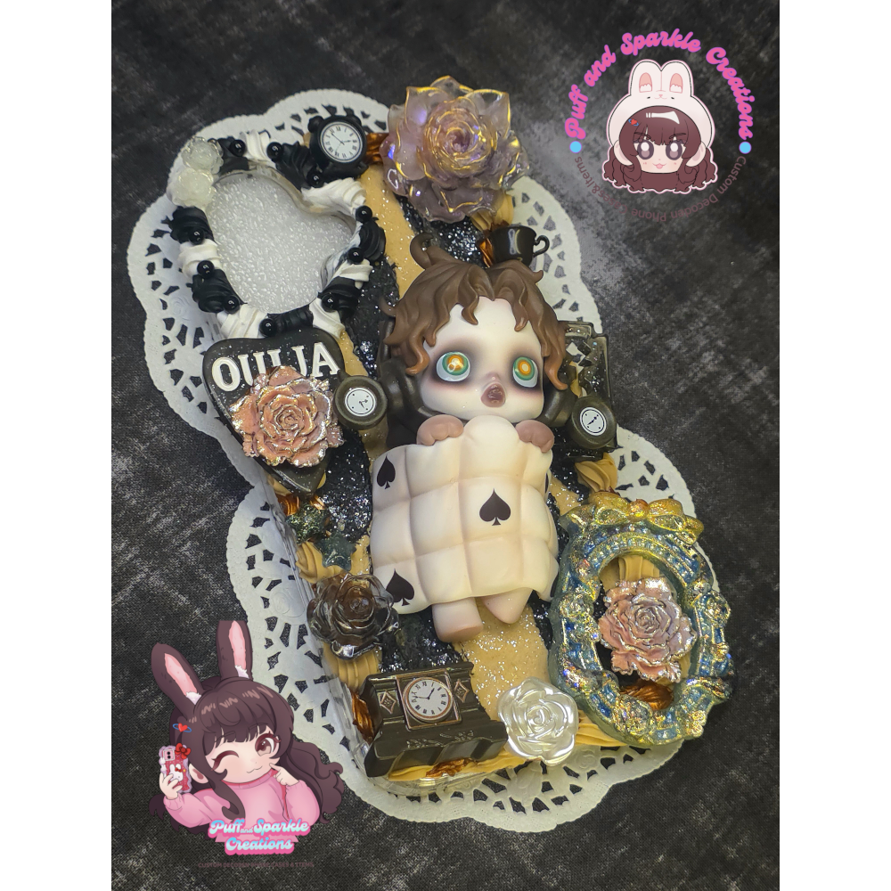 Skullpanda "Sleepless" 3D Doll Flatback Application Decoden Phone Case (Any Phone Model) - Image 3