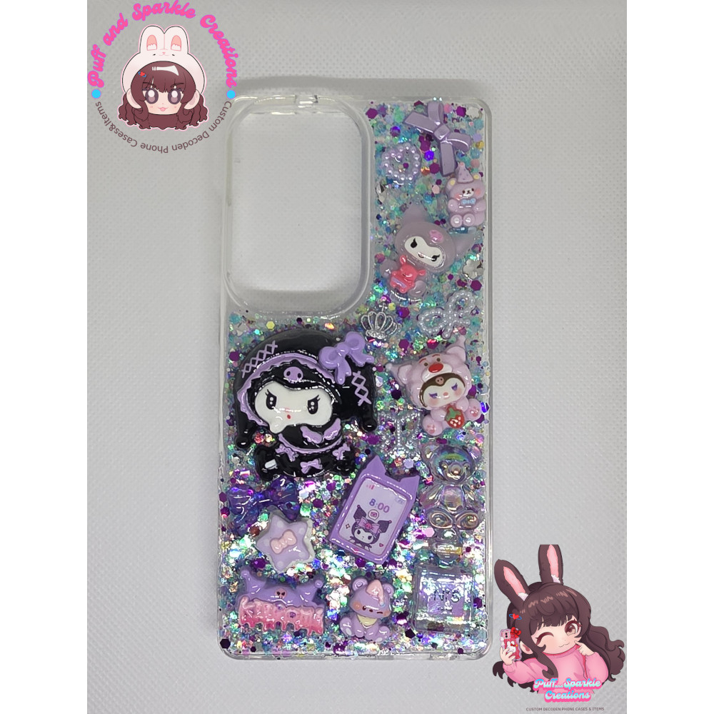 Kuromi DecoBling Resin Phone Case (Samsung Galaxy S25 Ultra)