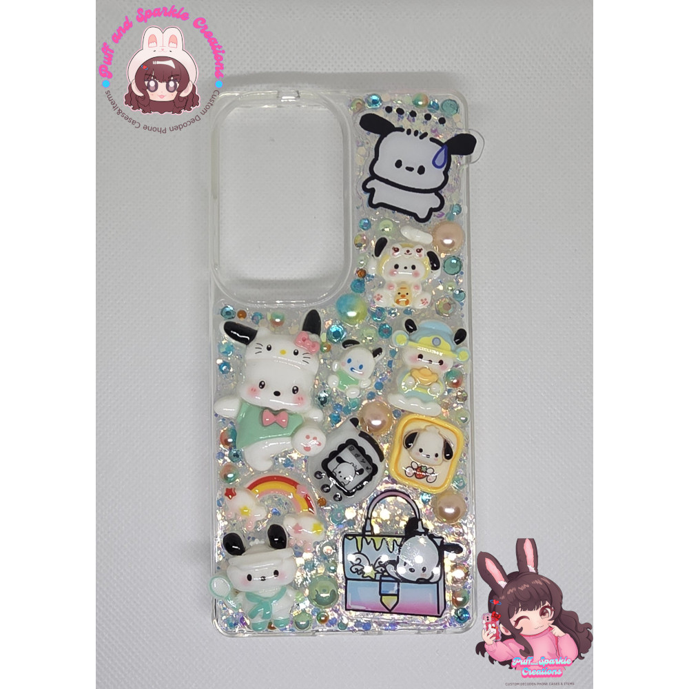 Pochacco DecoBling Resin Phone Case (Samsung Galaxy S25 Ultra)
