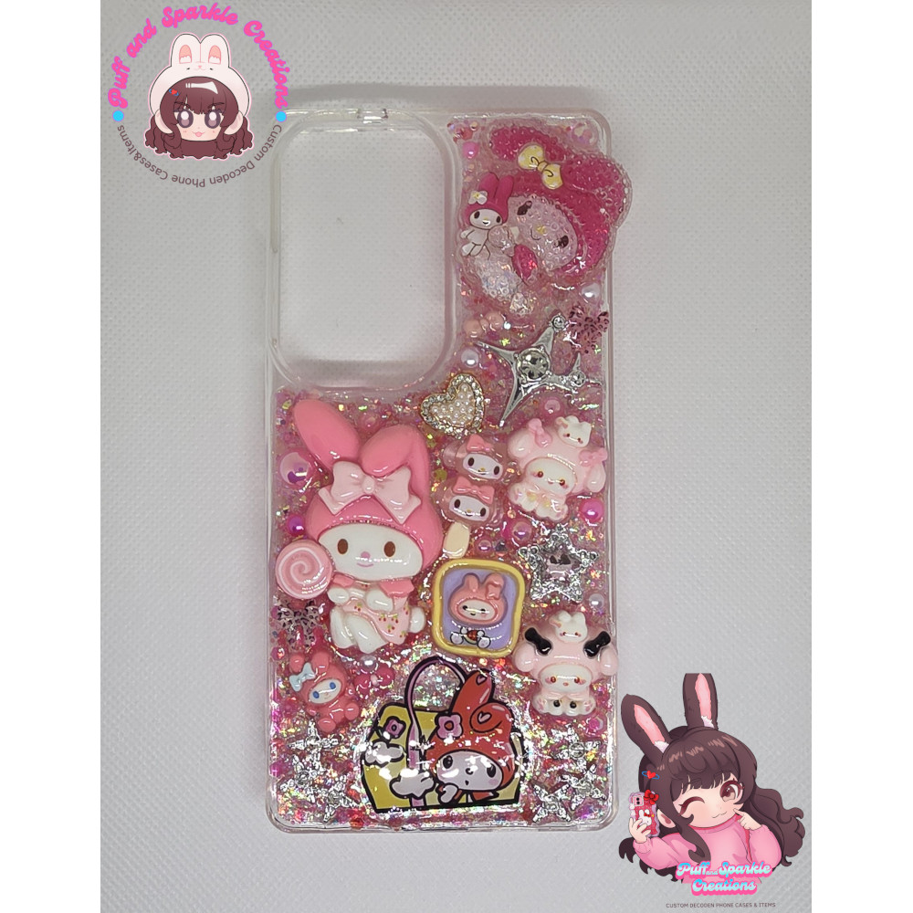 My Melody DecoBling Resin Phone Case (Samsung Galaxy S25 Ultra)