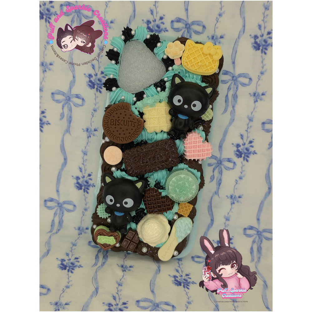 Chococat Full Coverage Application Decoden Phone Case (Any Phone Model) - Image 2