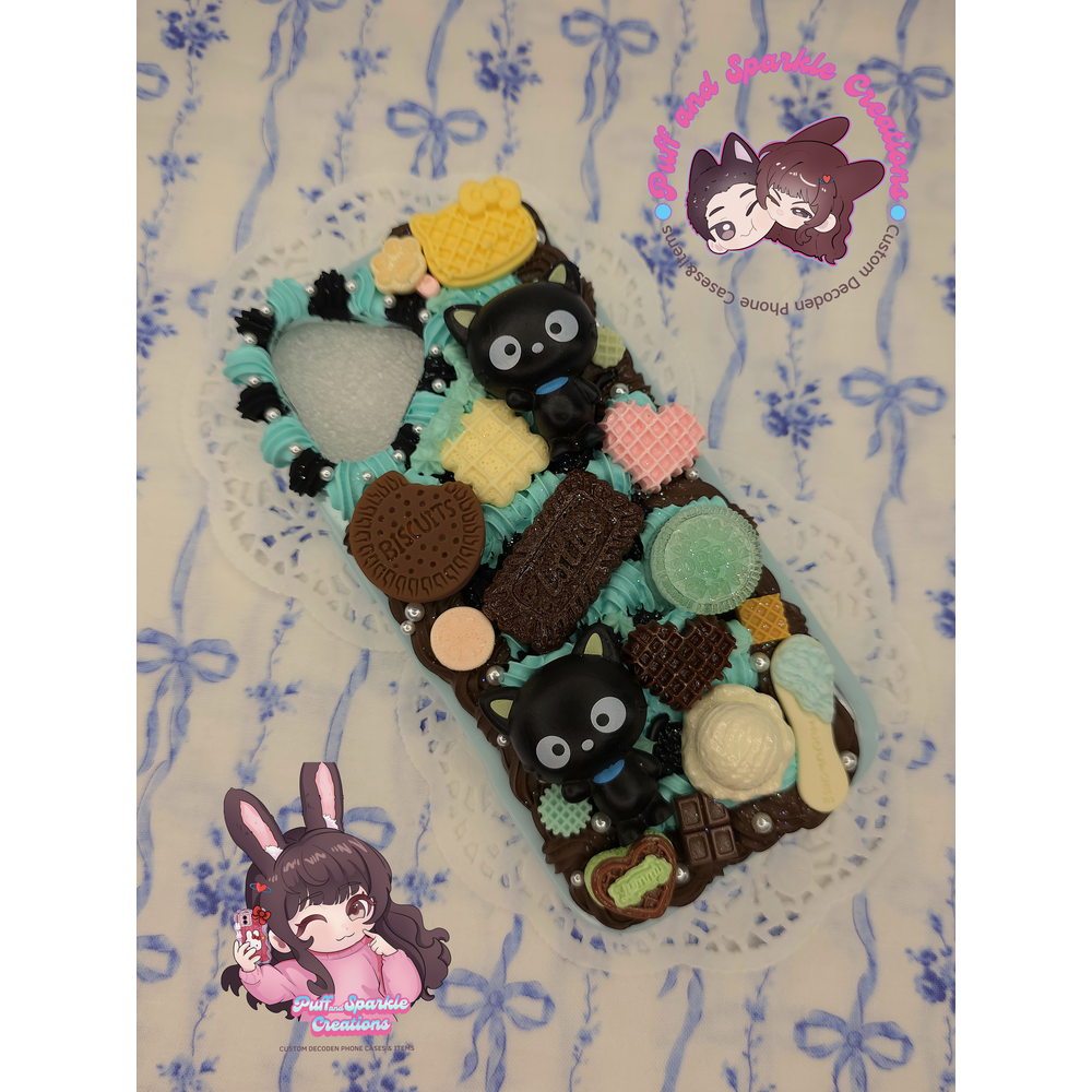 Chococat Full Coverage Application Decoden Phone Case (Any Phone Model) - Image 3