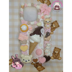 Korilakumma's Desserts Flatback Application Decoden Phone Case (Any Phone Model)
