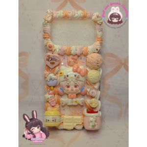 Skullpanda x Hello Kitty Flatback Application Decoden Phone Case (Any Phone Model)
