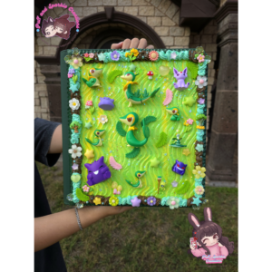 Snivy Pokemon Decoden Trading Card Binder